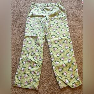 Vineyard Vines Bunnies Skiing Women’s Flannel Pajama Pants | Size Medium